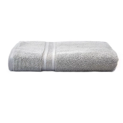 Berkley Jensen 100% Cotton Bath Towel, Gray