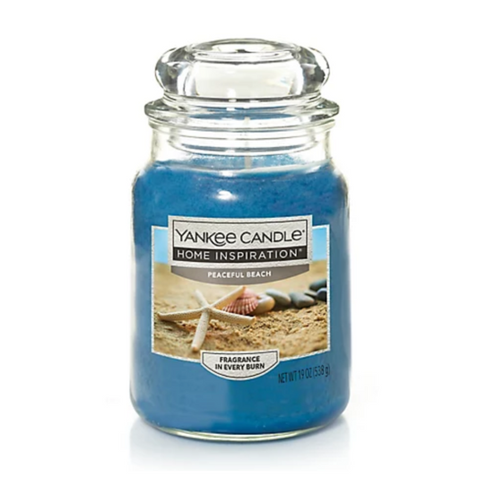 Yankee Candle  Home Inspiration, 19 oz (Peaceful Beach)