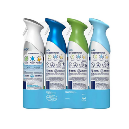 Febreze Air Effects Odor-Fighting Air Freshener, Variety Set, 8.8 oz (Pack of 4)