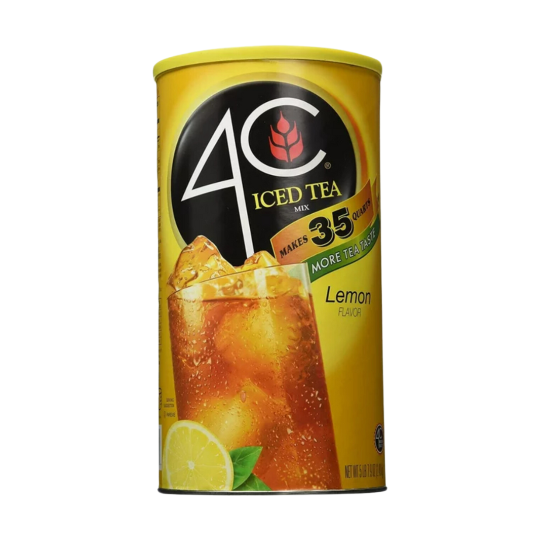 4C Iced Tea Mix - Lemon Flavor - 92.8oz