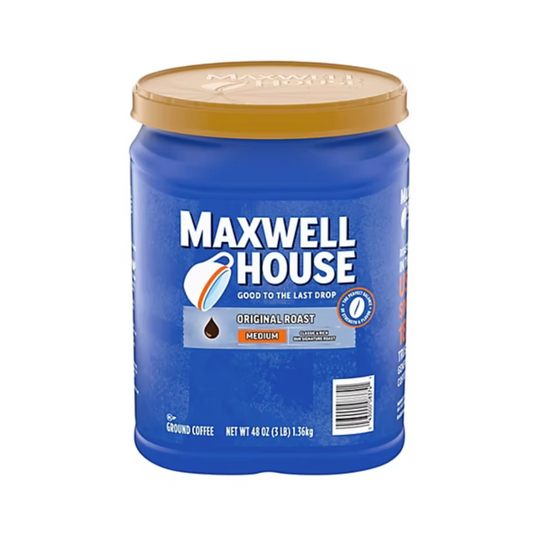 Maxwell House Medium Roast Original Roast Ground Coffee, 48 oz.