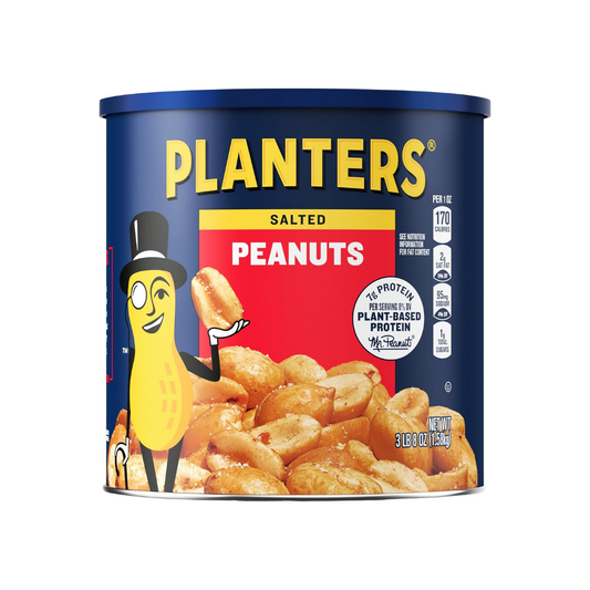 Planters Salted Peanuts - 56 oz