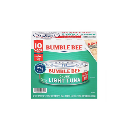 Bumble Bee Chunk Light Tuna in Oil, 5 oz. (Pack of 10)