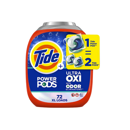 Tide Power Pods Ultra OXI Laundry Detergent - 72 XL Loads